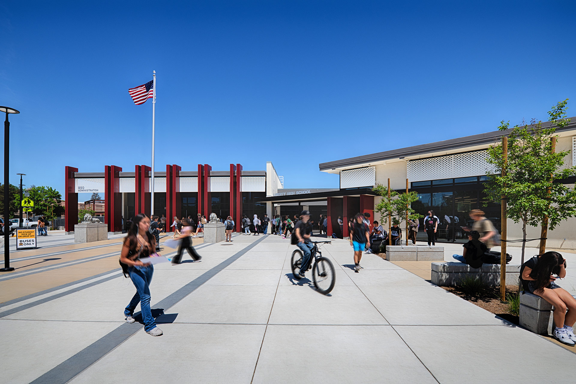 Liberty High School - Student Commons & Cafeteria Renovation