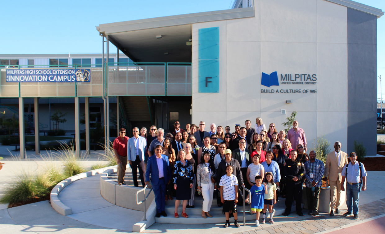 Milpitas Unified School District - Innovation Campus, Ribbon Cutting for Phase 2