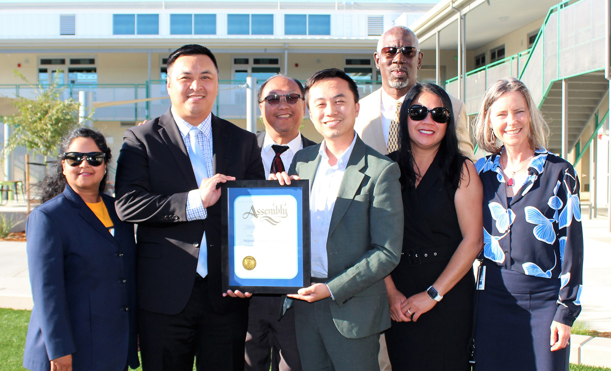 Milpitas Unified School District - Innovation Campus, Ribbon Cutting for Phase 2