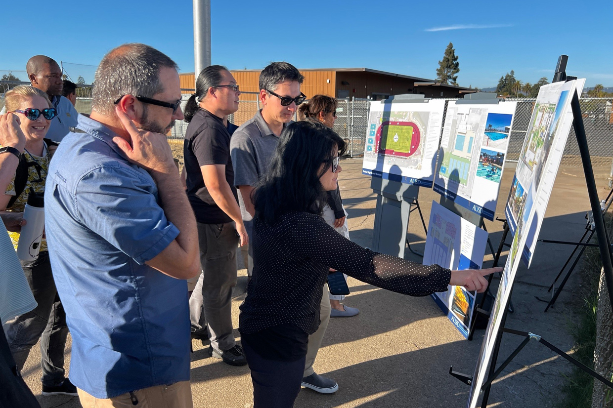 Alameda USD Measure B - groundbreaking event