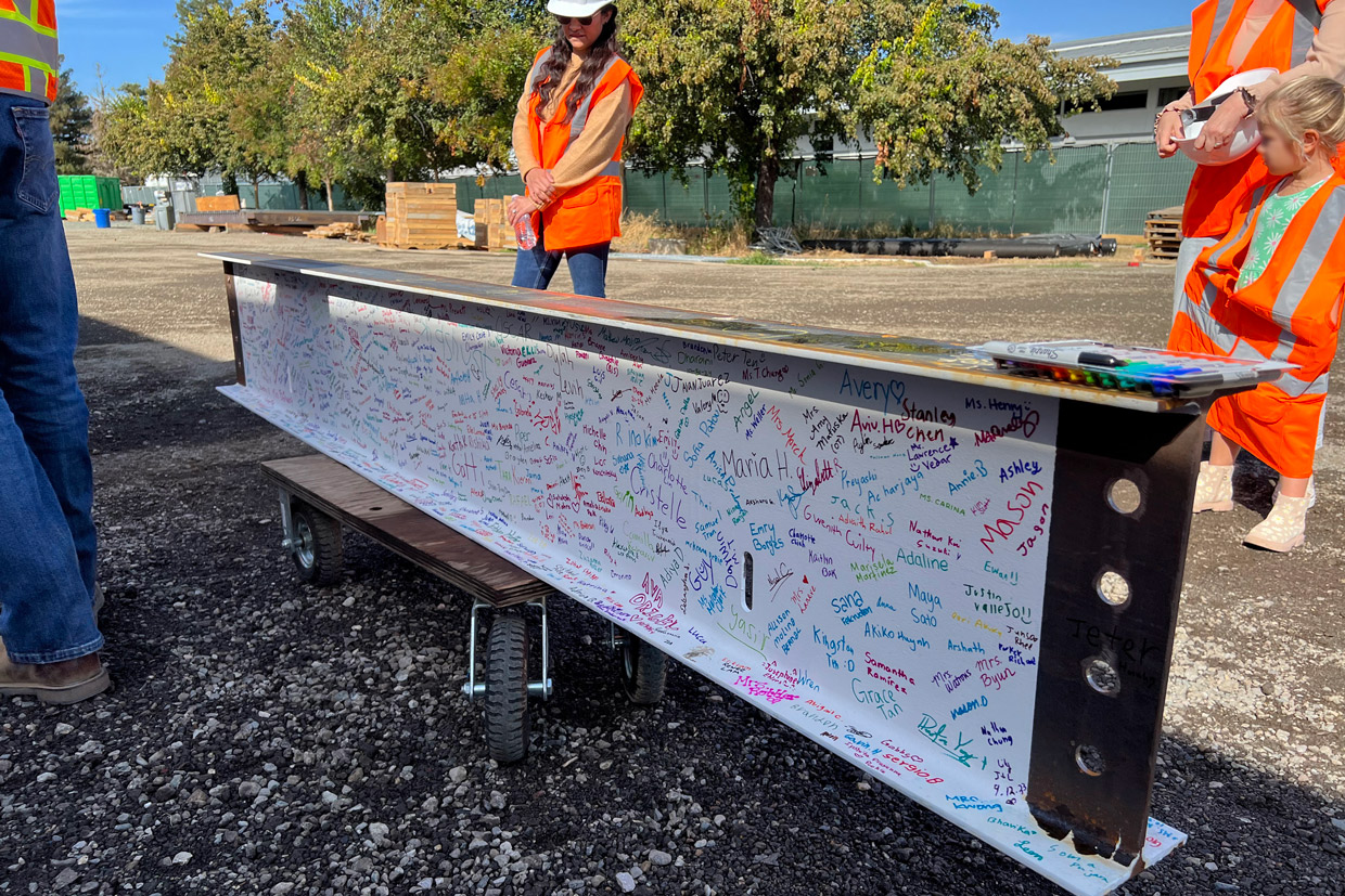 Sunnyvale MS Topping Out Ceremony