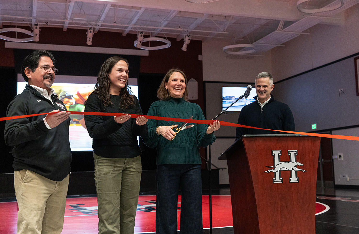 Healdsburg High School - Drew Esquivel Hall, Ribbon Cutting Ceremony