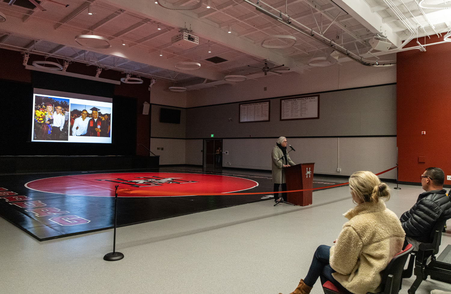 Healdsburg High School - Drew Esquivel Hall, Ribbon Cutting Ceremony