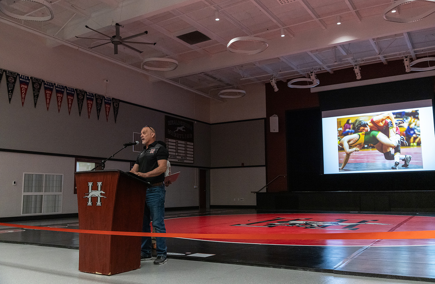 Healdsburg High School - Drew Esquivel Hall, Ribbon Cutting Ceremony